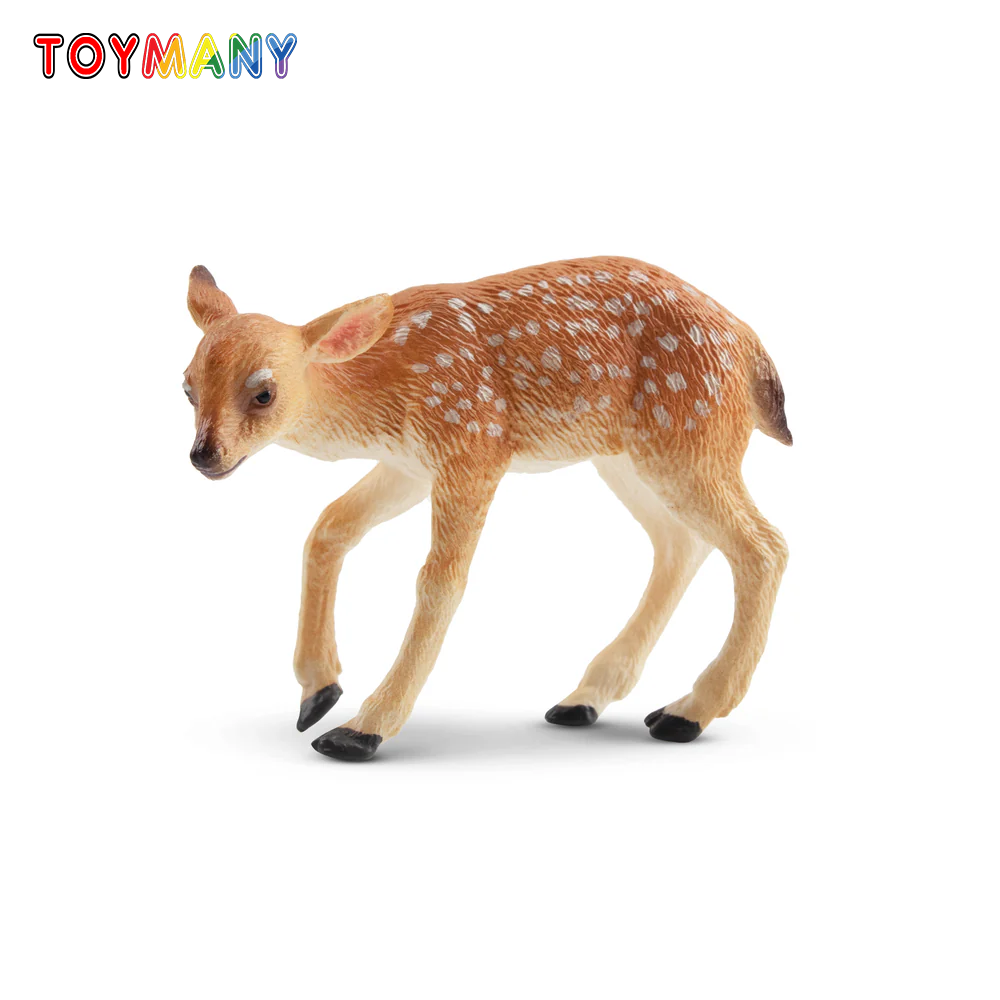 Kids Toys Under $5 - Toymany Simulation Fawn Wildlife Animal Model