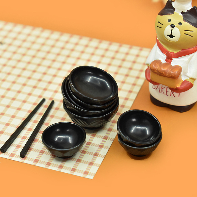 Kids Toys Kitchen Set - 1 set 1:6 1:12 Dollhouse Miniature
