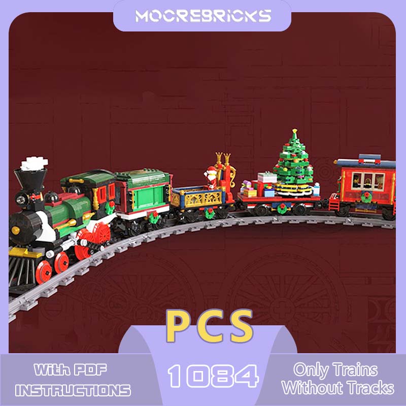 Popular Kids Xmas Toys - Popular Bricks MOC Winter Christmas Motorized