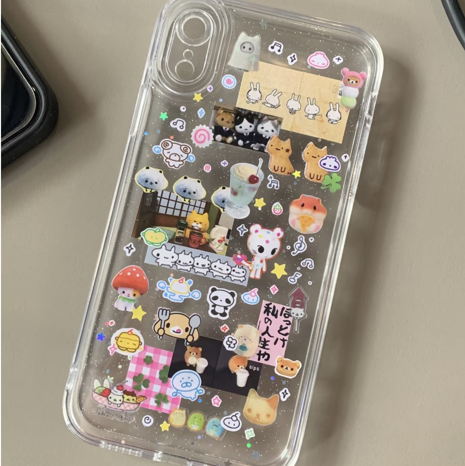 Xiaomi Kids Toys - Kawaii Doll Sticker Phone Case For