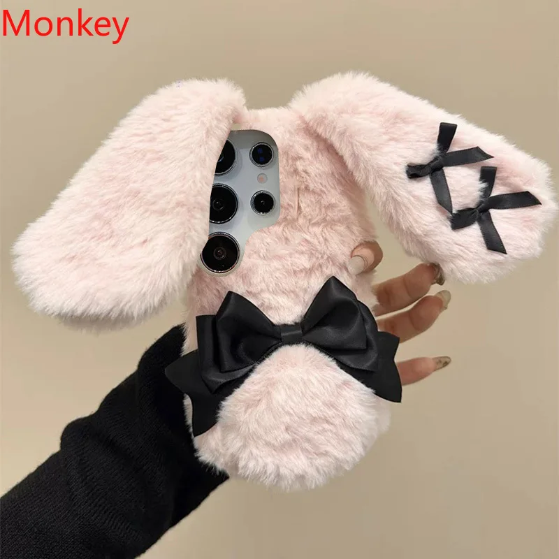 Xiaomi Kids Toys - Cute Bow Fluffy Hairy Rabbit Ears