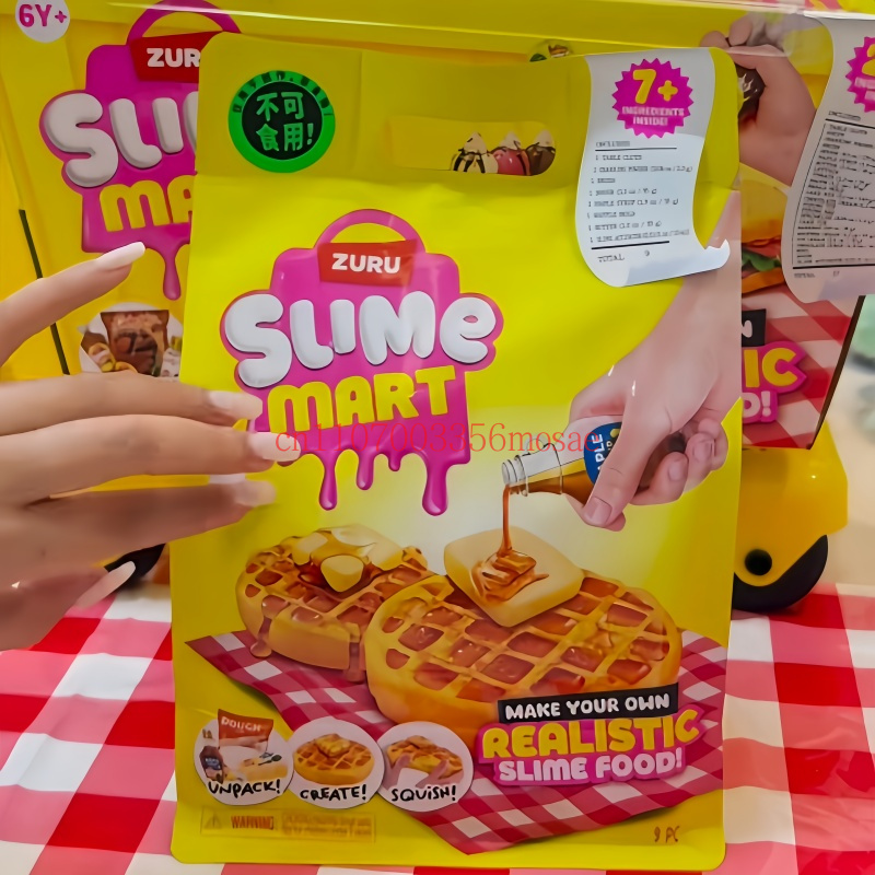 Kids Toys Kitchen Set - ZURU Slime Mart Blind Box Hamburger