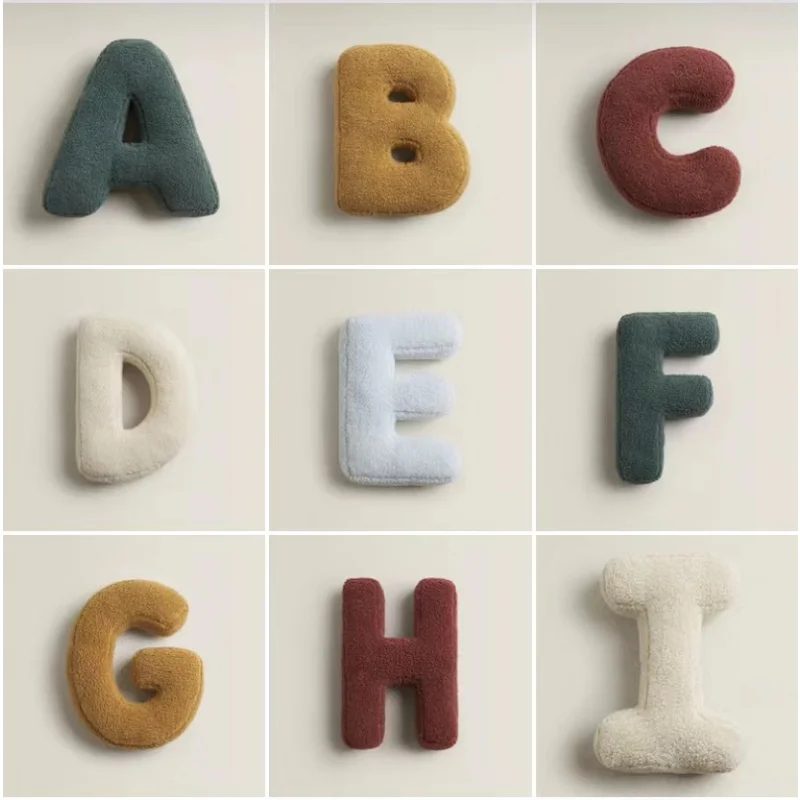 Kids Toys Names - INS Nordic 26 English Letters Throw
