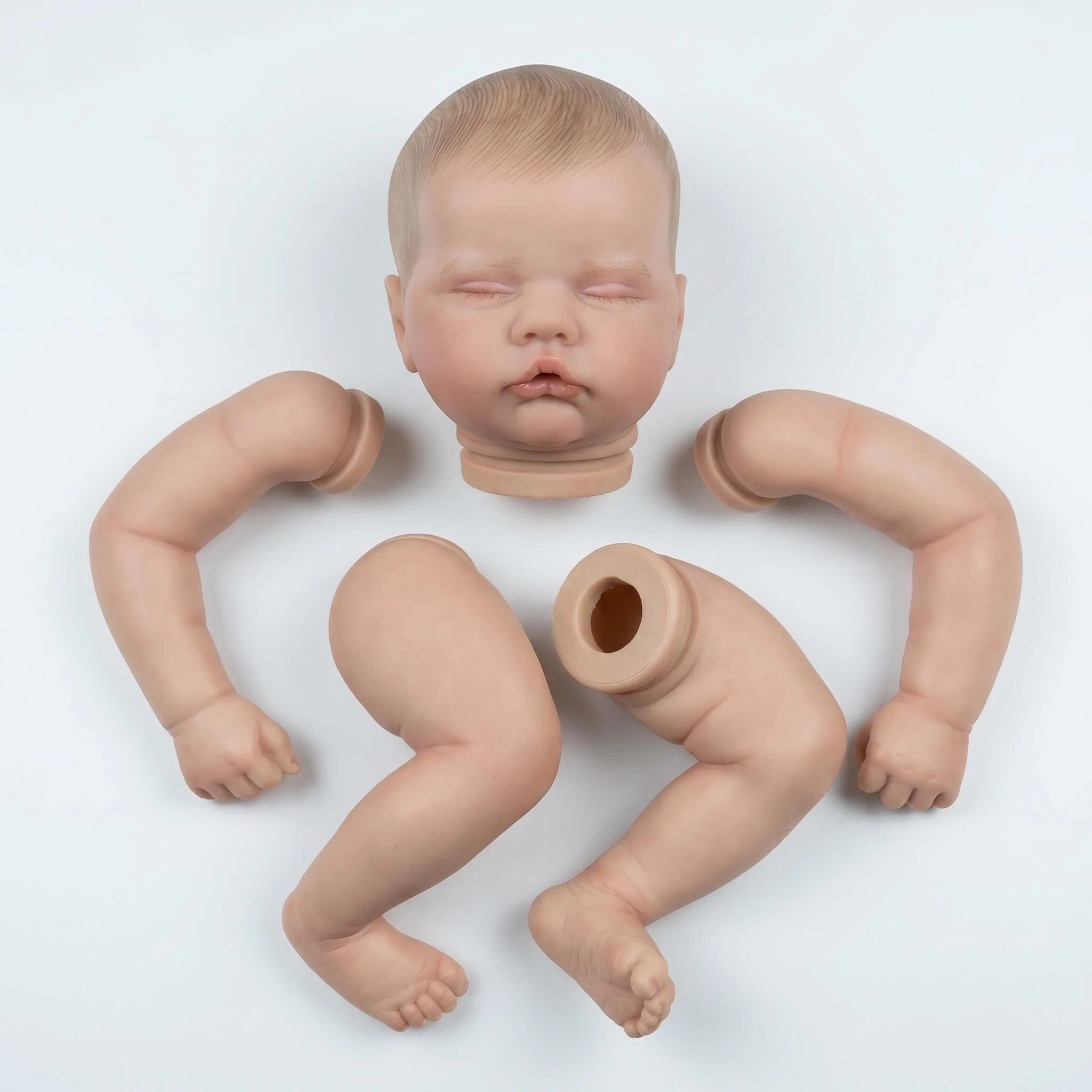 Kids Toys Clearance - Quinbee 19inch Painted Doll Parts with