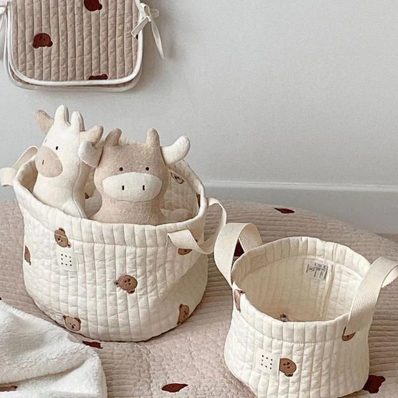 Kids Toys Clearance - Cute Bear Embroidery Diaper Bag Nappy