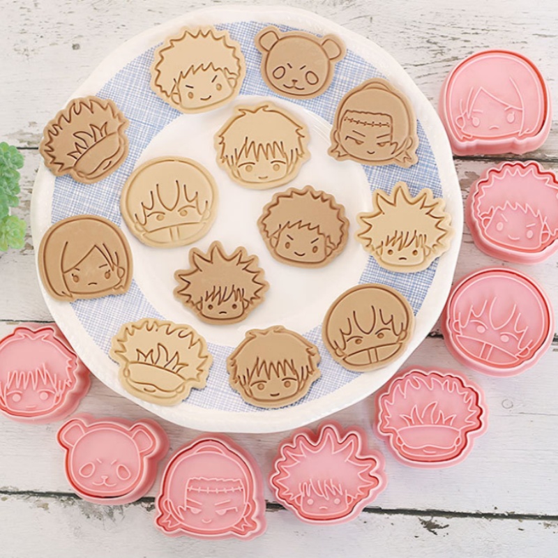 8pcs Jujutsu Kaisen Cake Cooki - đánh giá và giá Kids Toys Kitchen Set
