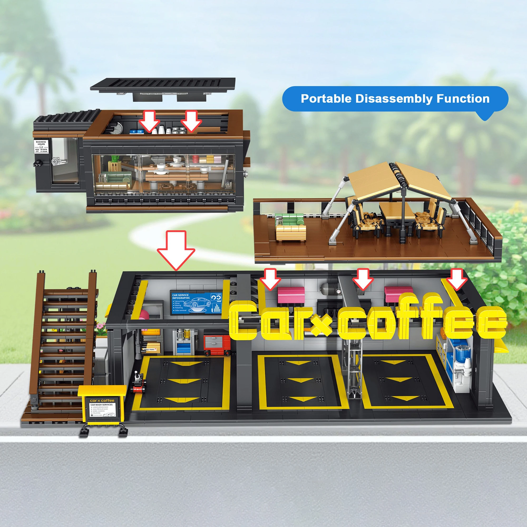 Coffee Auto Repair Shop Coffee - đánh giá và giá Kids Toys Shop