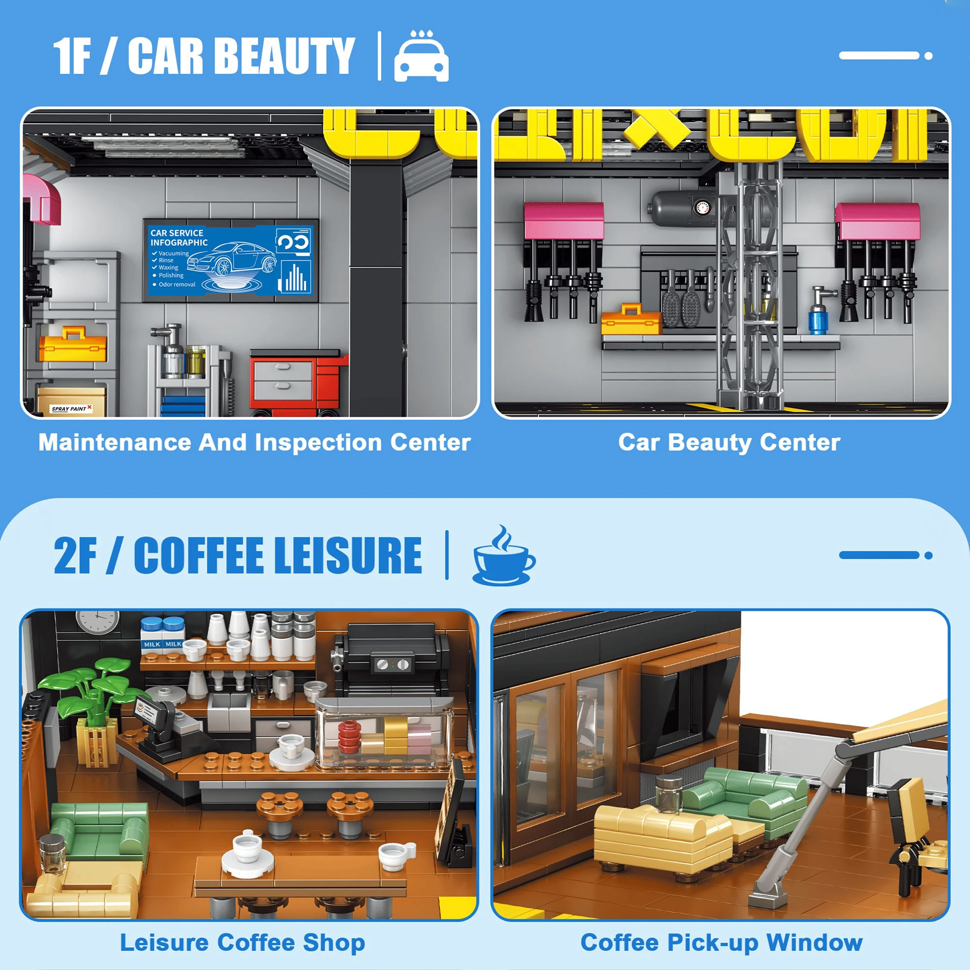 Coffee Auto Repair Shop Coffee - đánh giá và giá Kids Toys Shop