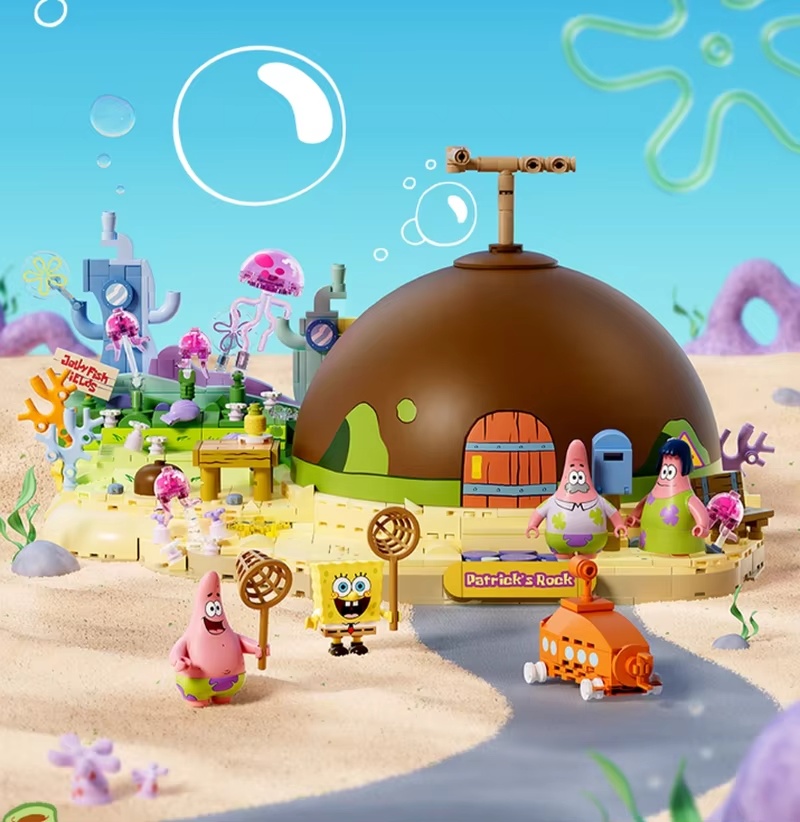 Areax Spongebob Bikini Bottom  - đánh giá và giá Kids Toys Blocks
