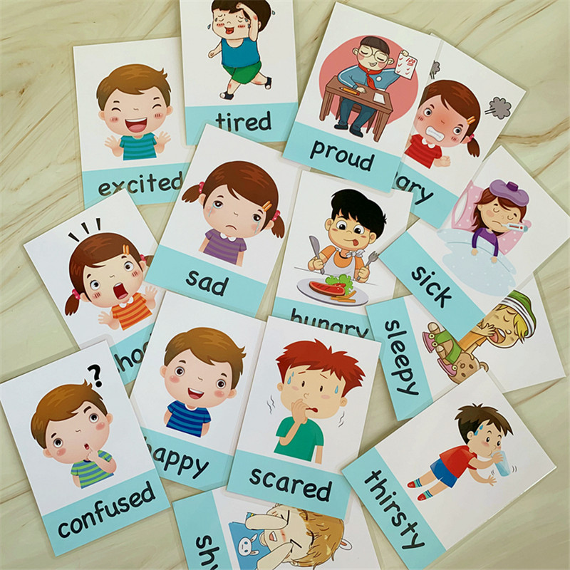 14pcs Montessori Baby English  - đánh giá và giá Educational Flash Card