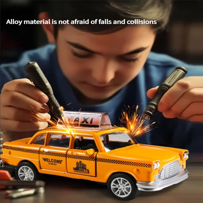 1:32 Vintage NYC Yellow Taxi D - đánh giá và giá Kids Toys Nyc