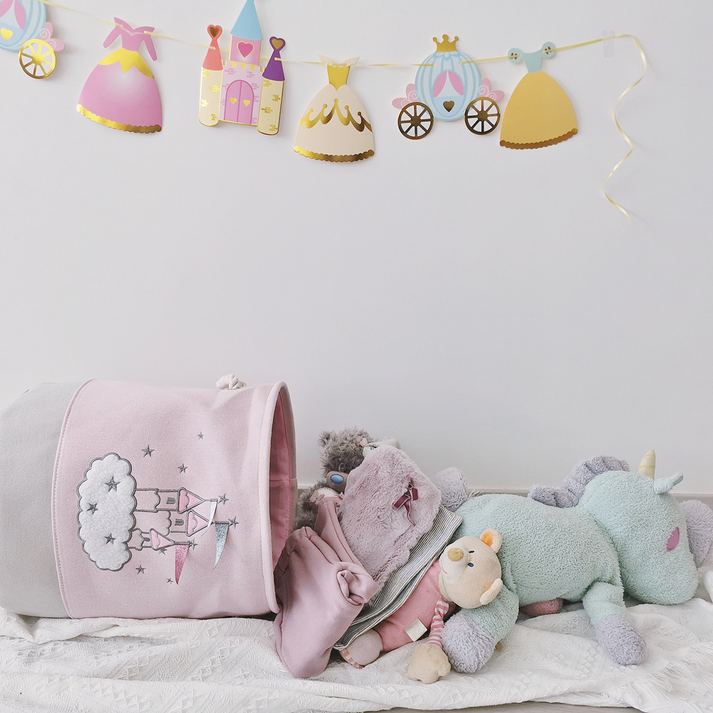 Large Pink Laundry Basket Kids - đánh giá và giá Kids Toys Clearance