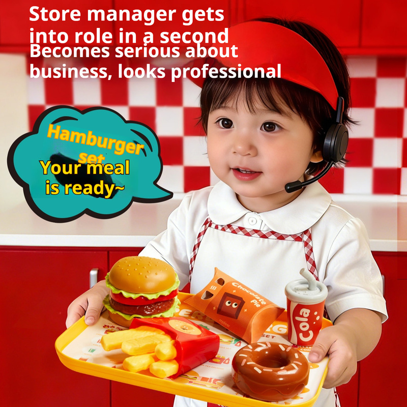 Mideer Kids Burger Pretend Pla - đánh giá và giá Kids Toys Kitchen Set