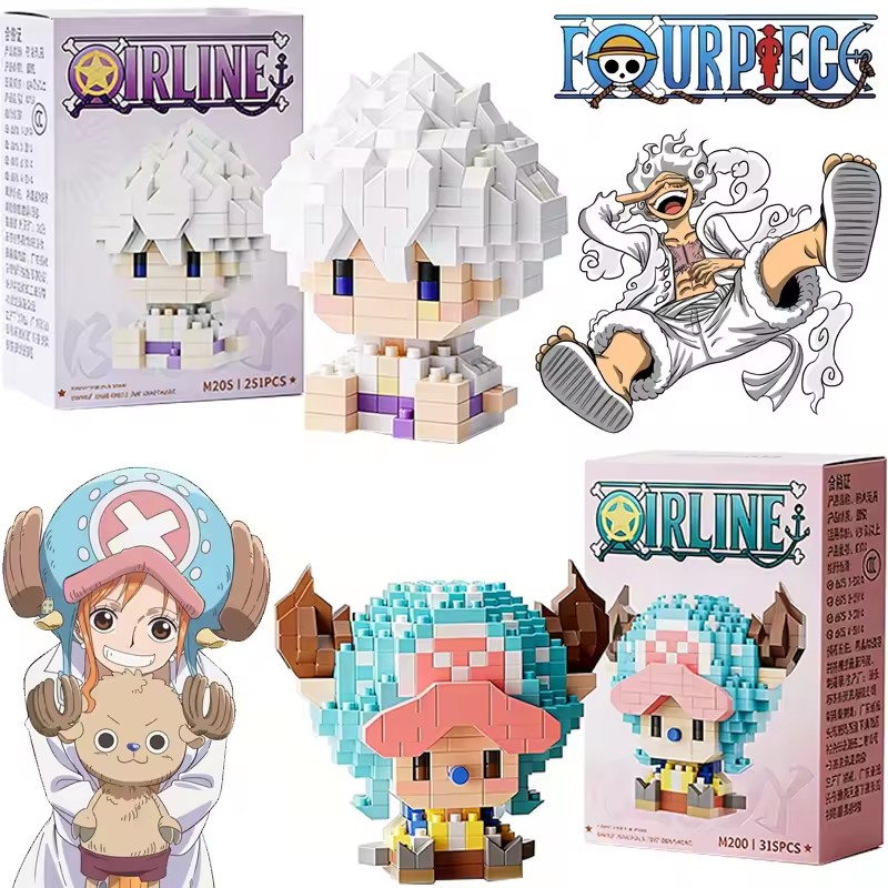 One Piece Anime Sun God Nika L - đánh giá và giá Kids Toys Blocks