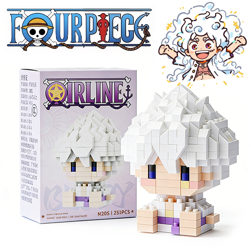 One Piece Anime Sun God Nika L - đánh giá và giá Kids Toys Blocks