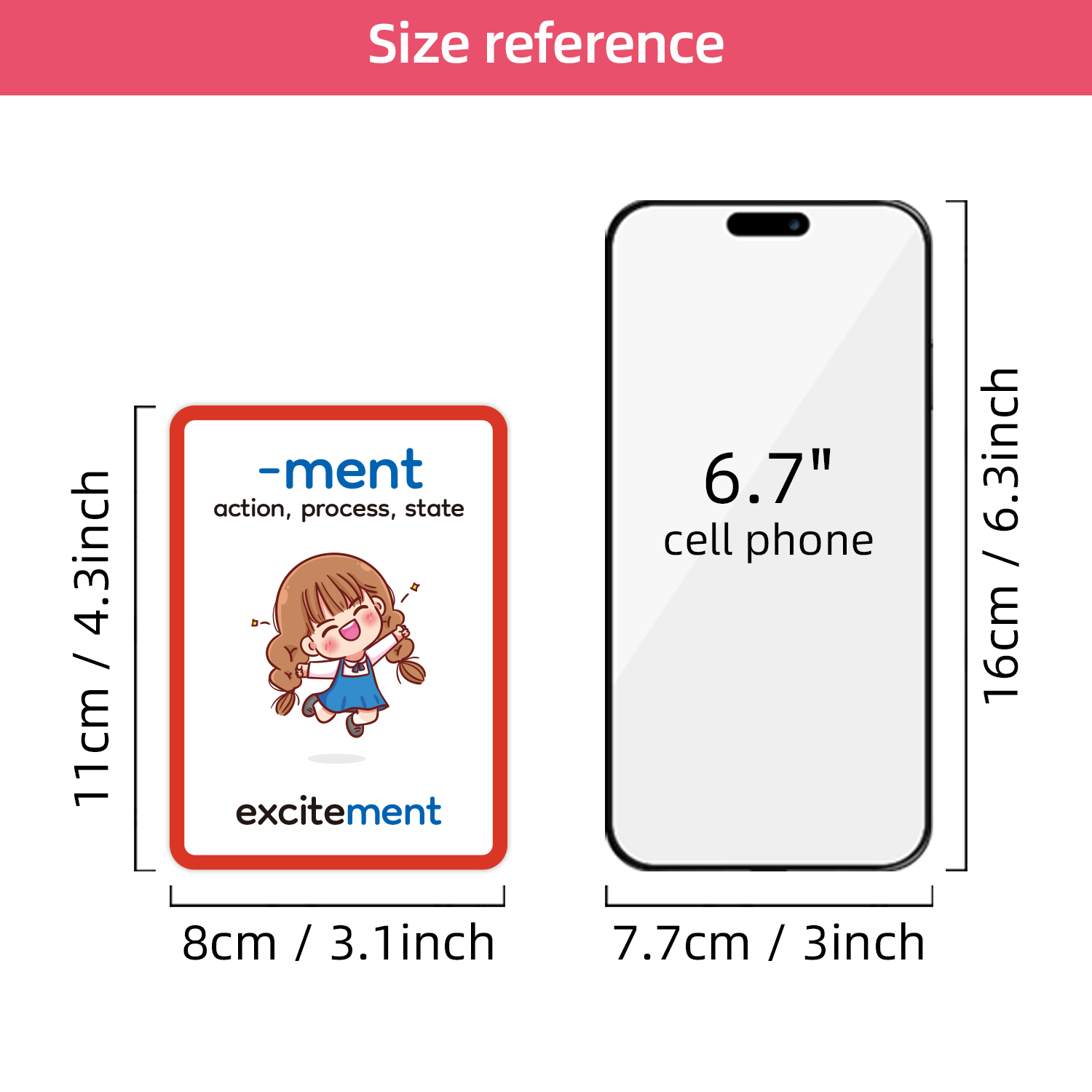15pcs Double-Sided Prefixes an - đánh giá và giá Educational Flash Card