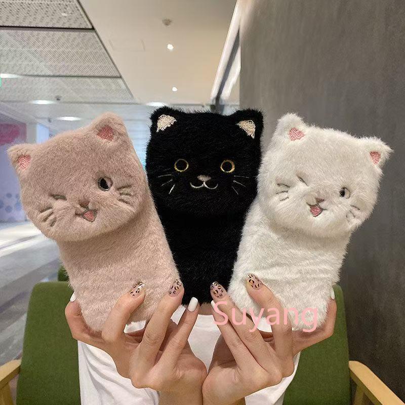 3D Cat Doll Fluffy Fur Phone H - đánh giá và giá Xiaomi Kids Toys