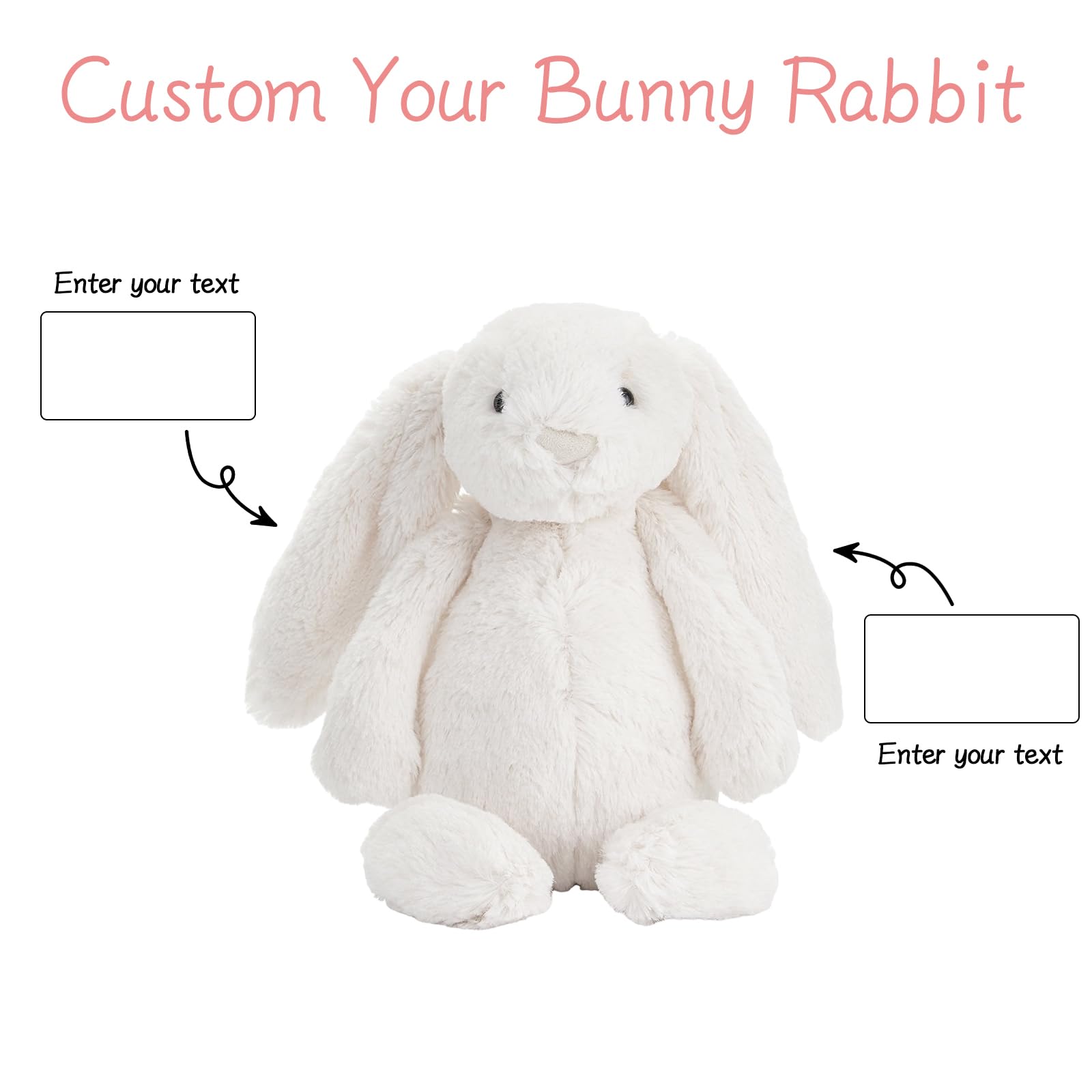 Embroidered Plush Bunny toys P - đánh giá và giá Kids Toys Names