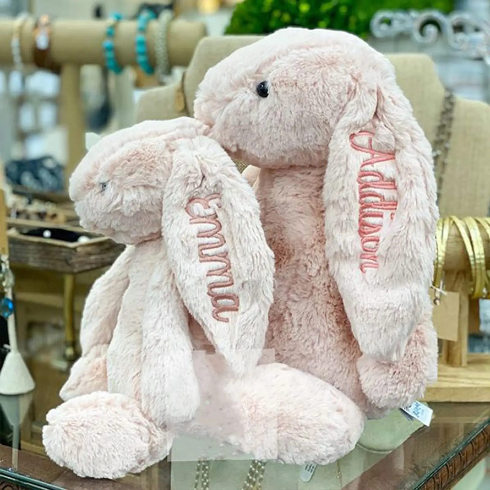 Embroidered Plush Bunny toys P - đánh giá và giá Kids Toys Names