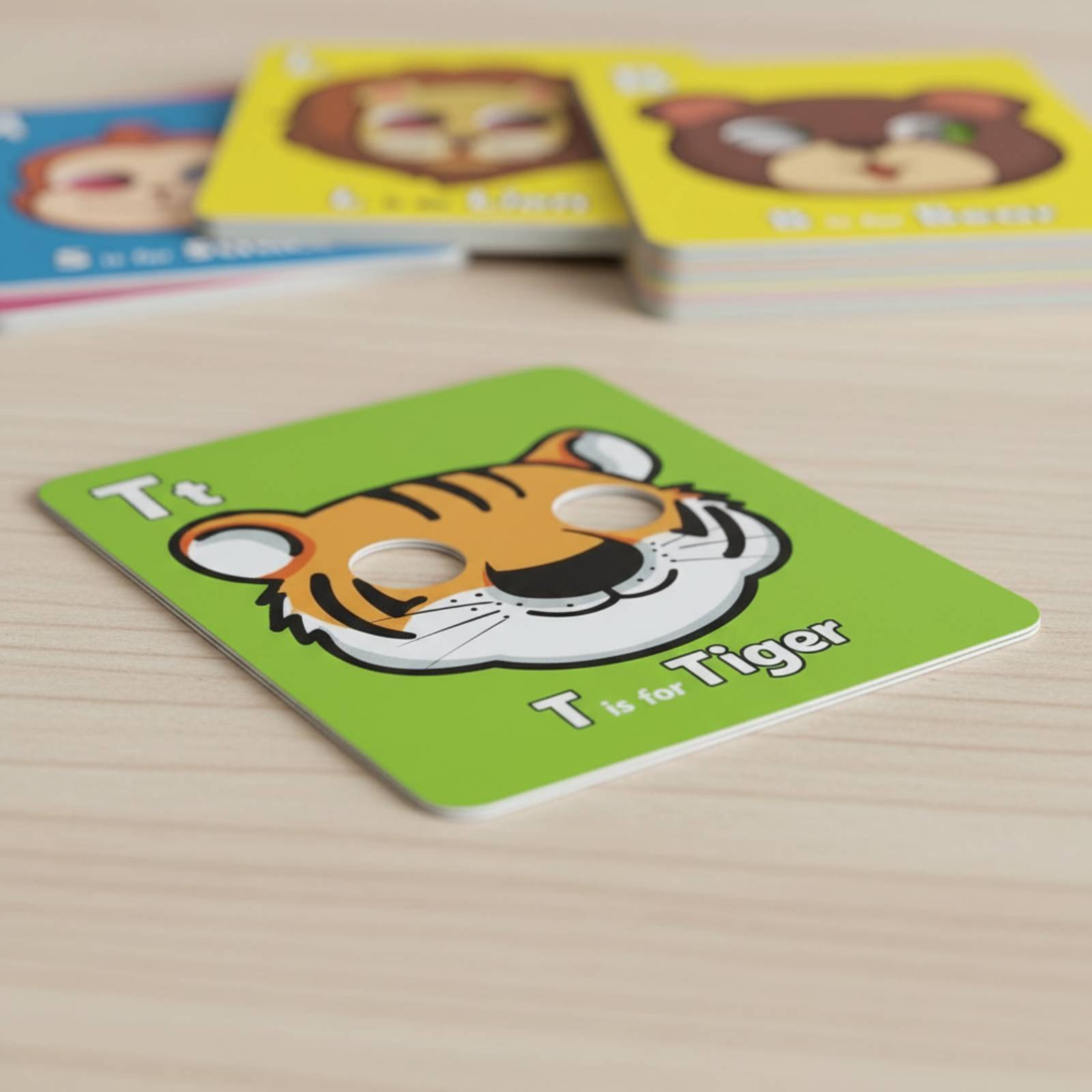 Creature Mask Flash Cards Inte - đánh giá và giá Educational Flash Card
