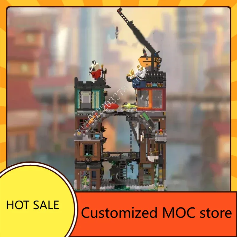 3014PCS  (Re)Work(ed)shop  MOC - đánh giá và giá Kids Toys Shop