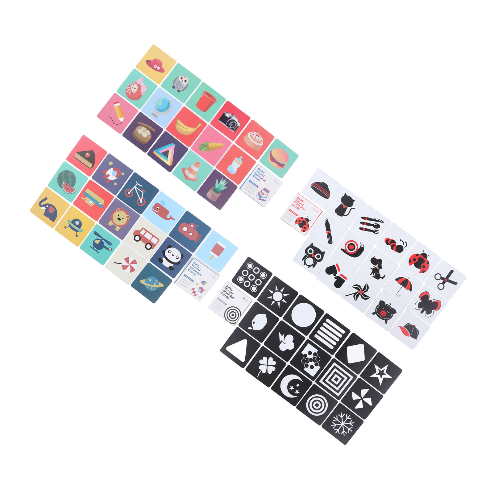 ZK40 64pcs High Contrast Baby  - đánh giá và giá Educational Flash Card