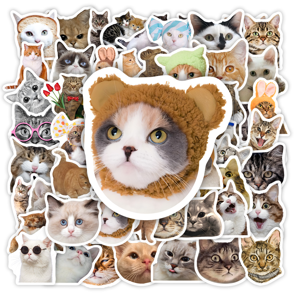 Funny Cat Clipart Stickers Kid - đánh giá và giá Kids Toys Clipart