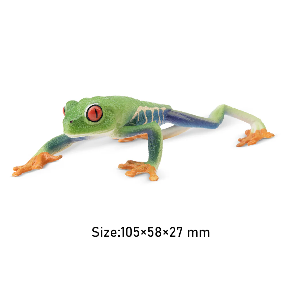 Toymany Simulation Red-eyed Tr - đánh giá và giá Kids Toys Under $5