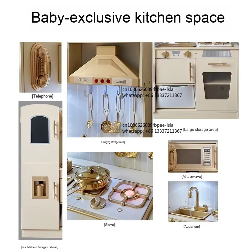 Educational Wooden Pretend Pla - đánh giá và giá Kids Toys Kitchen Set