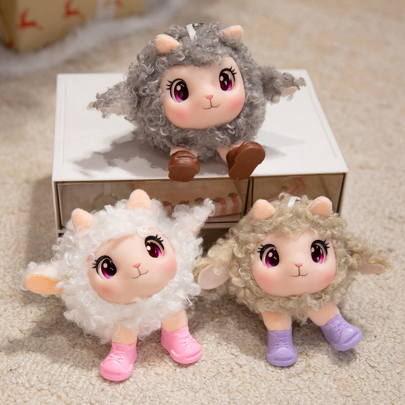 Kawaii Lamb Plush Toy Soft Vin - đánh giá và giá Kids Toys Animal