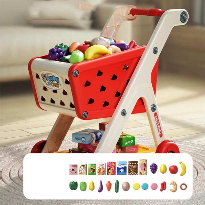 Trẻ giả vờ chơi giỏ hàng cho m - đánh giá và giá Kids Toys Shop