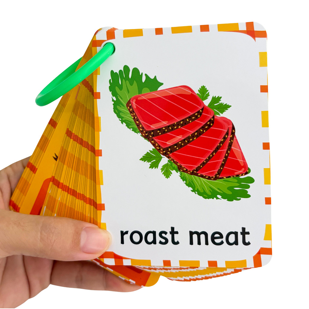 Delicious Food Vocabulary Engl - đánh giá và giá Educational Flash Card