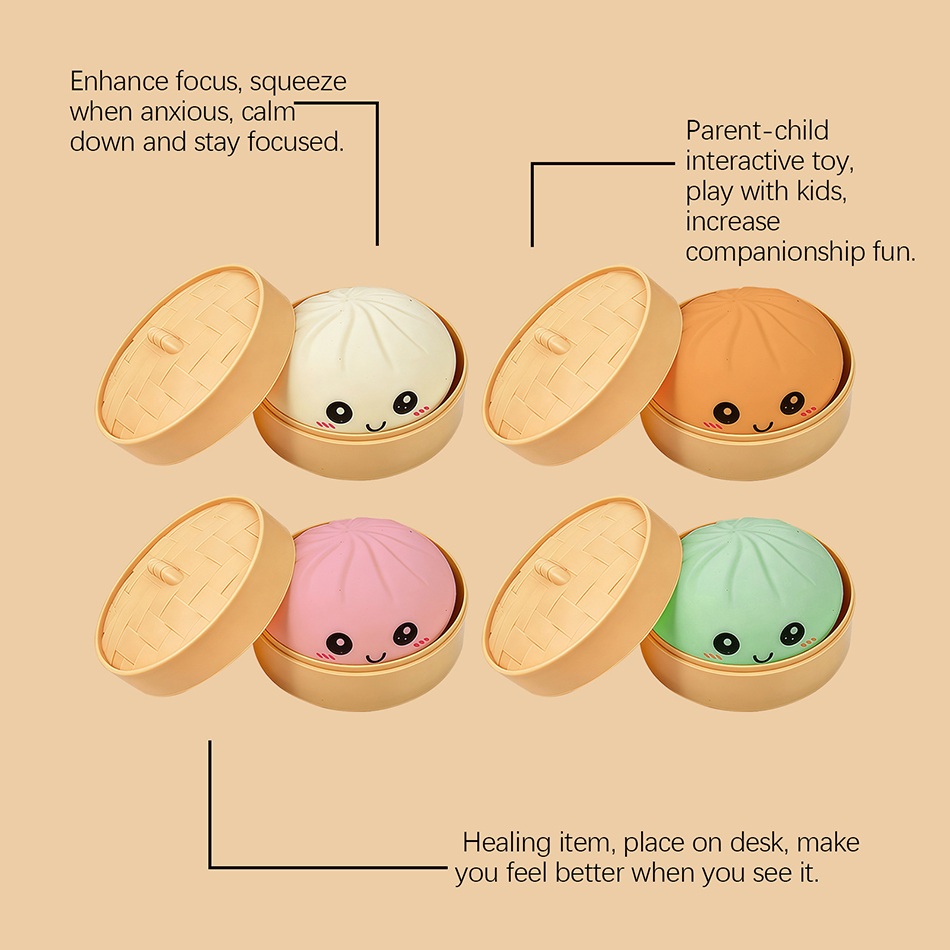 New Dumpling Squishies Blind B - đánh giá và giá Kids Toys Kitchen Set