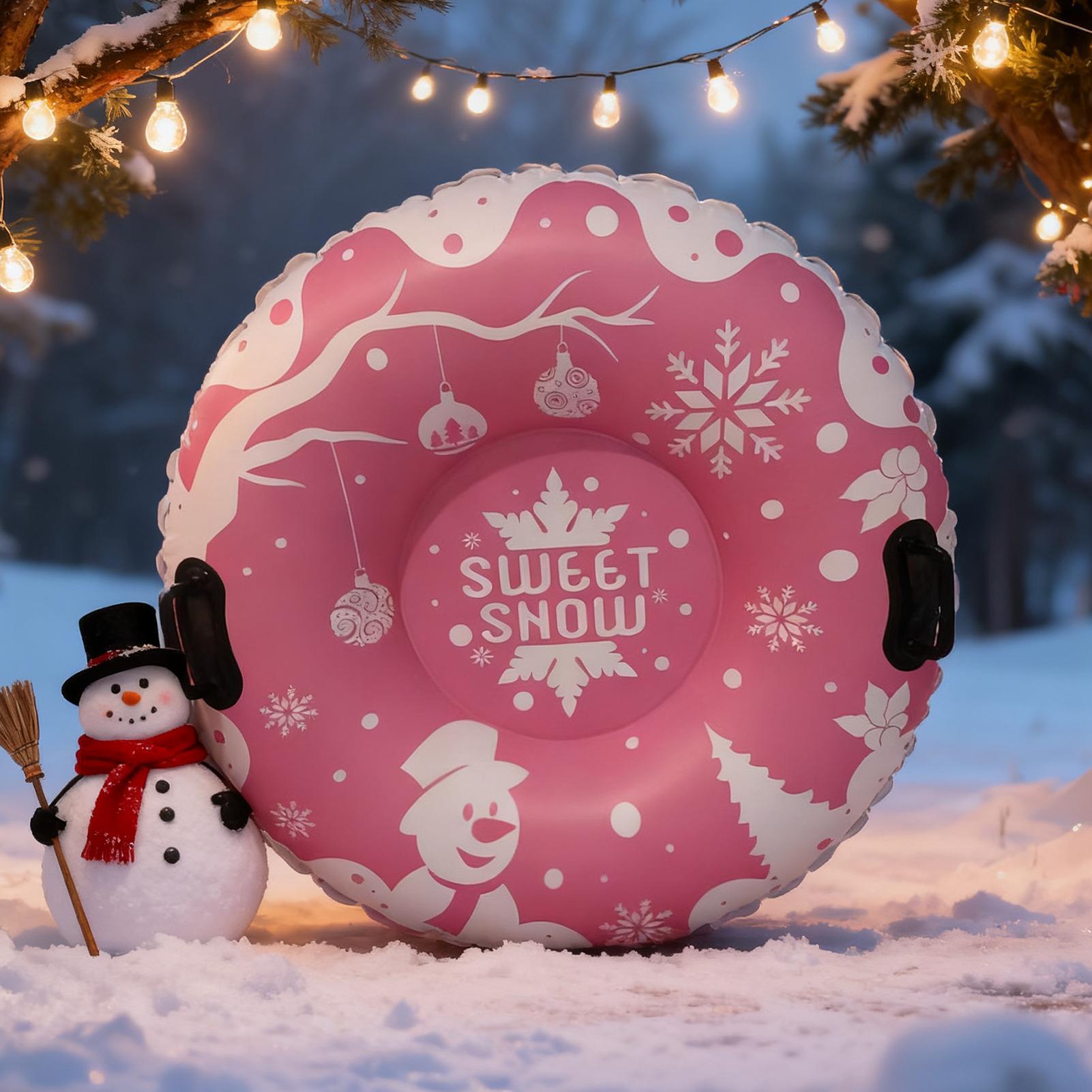 Inflatable Snow Tubes PVC Thic - đánh giá và giá Kids Toys Play Youtube