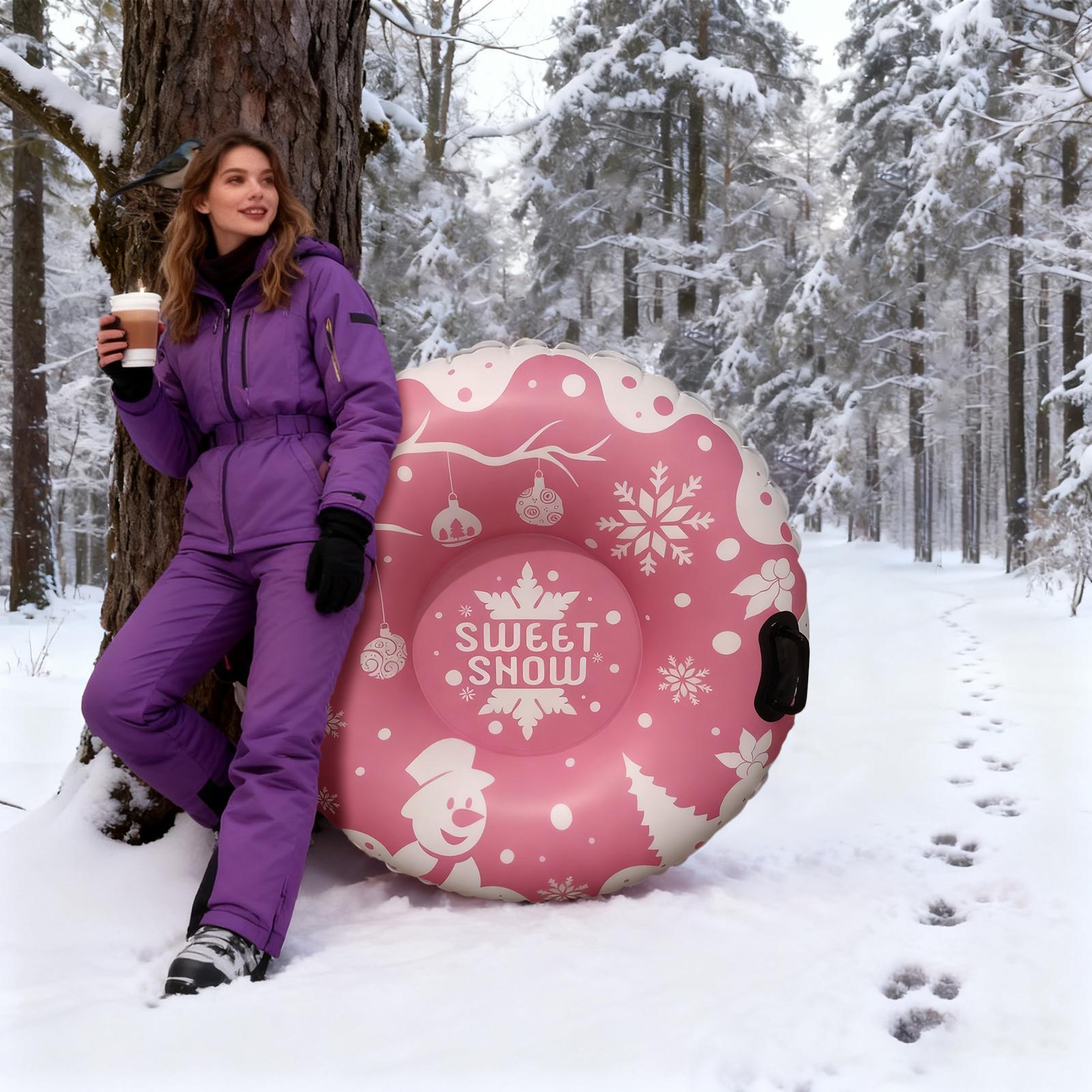 Inflatable Snow Tubes PVC Thic - đánh giá và giá Kids Toys Play Youtube