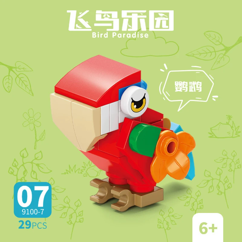 Bricks Animal Bird Paradise Cr - đánh giá và giá Kids Toys Blocks