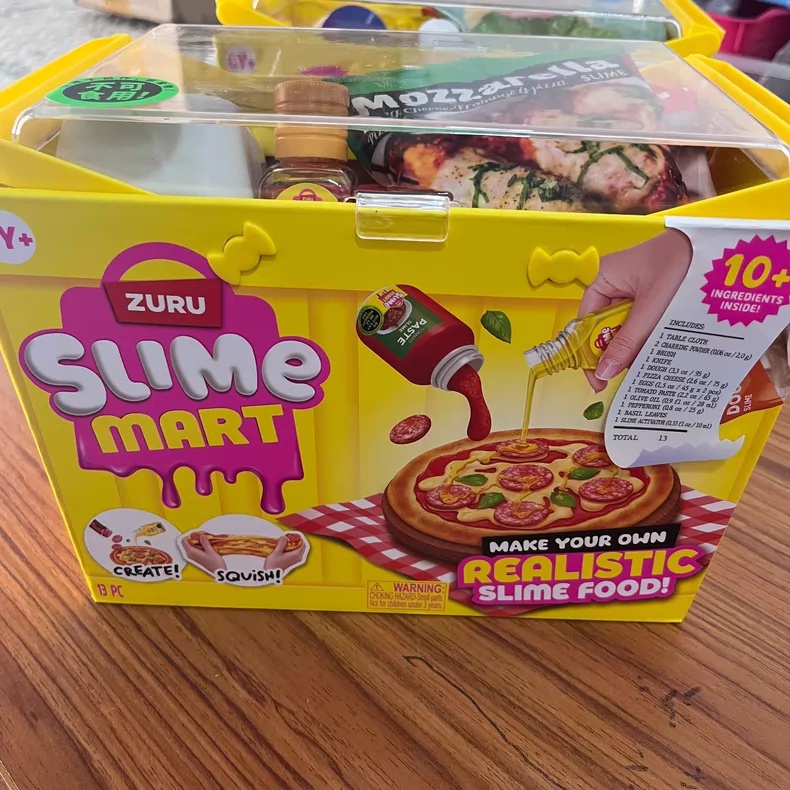 ZURU Slime Mart Hamburger Pizz - đánh giá và giá Kids Toys Kitchen Set