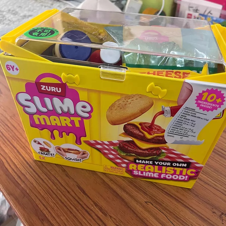 ZURU Slime Mart Hamburger Pizz - đánh giá và giá Kids Toys Kitchen Set