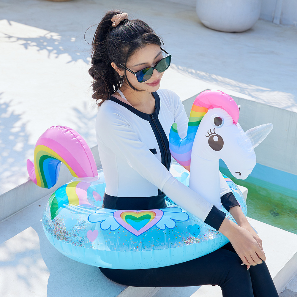Cartoon Unicorn Baby Swim Ring - đánh giá và giá Kids Toys Play Youtube