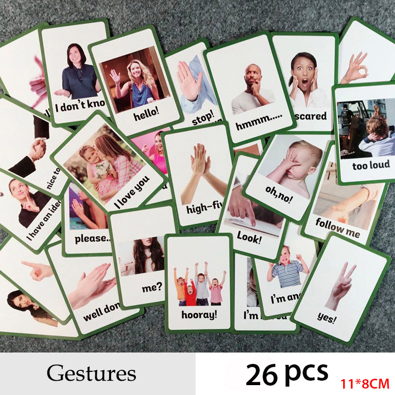 Giới từ và Cử Chỉ Series Từ Ti - đánh giá và giá Educational Flash Card