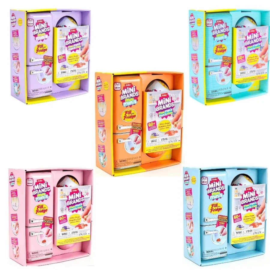 ZURU 5 Surprise Mini Fridge Ba - đánh giá và giá Kids Toys Kitchen Set