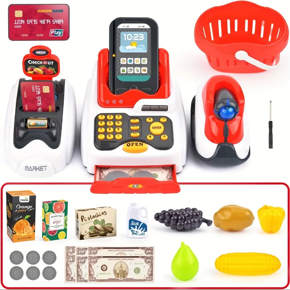 33PCS Toy Cash Register for Ki - đánh giá và giá Kids Toys Shop